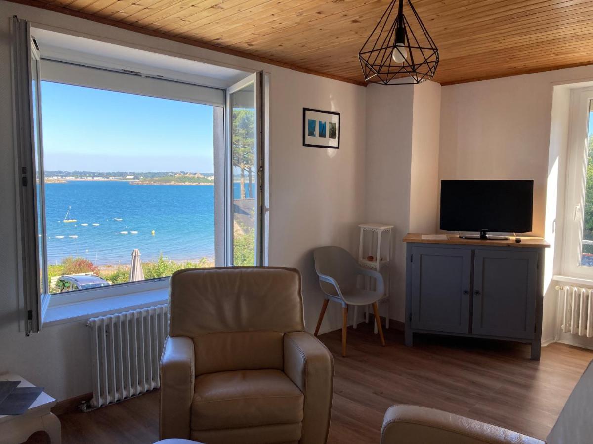 Roscanvel: Duplex Dans Maison Vue Mer Apartment Bagian luar foto